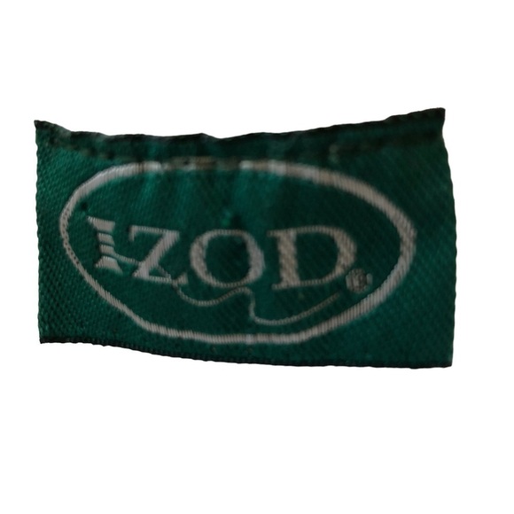 Izod Cotton Pullover Sweater Women M CrewNeck Cream Contrasting Stripes - Picture 5 of 7